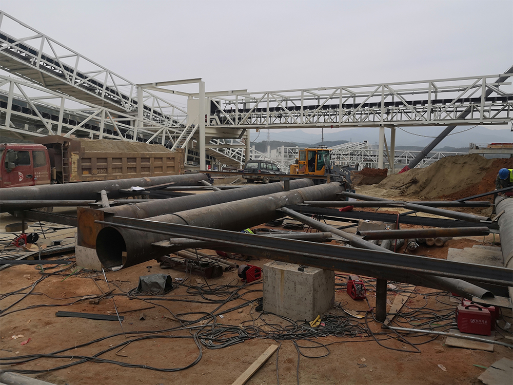 博尔塔拉螺旋钢板仓湛江5000吨项目进展